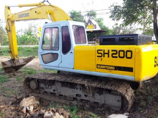 ขายด่วน..รถแบคโฮ SUMITOMO SH200-A1 รถสวยแจ่มทั้งคัน กับพร้อมใช้งาน มีทะเบียนครบ ส่งต่อเพียงงวดละ 22,750 บาท เพียงอีก 45 งวด.