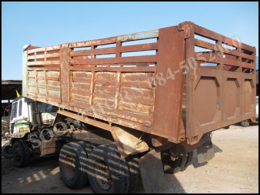 ขายด่วน รถบรรทุก 10 ล้อดั้ม MITSUBISHI FN 527MA 195 แรง สภาพเดิมๆพร้อมใช้ ราคาสุดคุ้ม