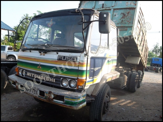 ขายด่วน รถบรรทุก 10 ล้อดั้ม MITSUBISHI FN 527MA 195 แรง สภาพเดิมๆพร้อมใช้ ราคาสุดคุ้ม