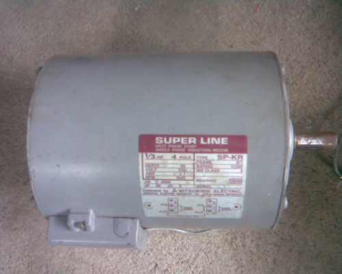 มอเตอร์มิสซู 1/3 แรงไฟบ้านสภาพดีครับสวยๆพร้อมใช้งานครับเดิมครับราคานี้คุ้มครับไม่ต้องเบิกใหม่ครับ ขนาด 1/3   แรงครับ