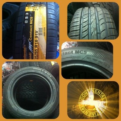 ยางใหม่ Continental ขนาด 205-55 R16 ปี 13