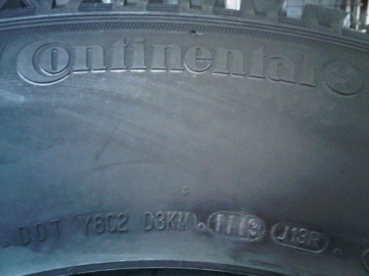 ยางใหม่ Continental ขนาด 265 - 70 R16 AT ราคาไม่แพง