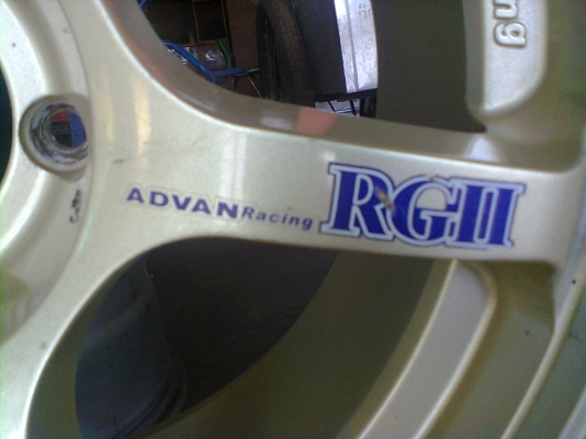 ขายแม็ก  ADVAN    RGII   ขอบ 20   265/50/20   6 รูครับ