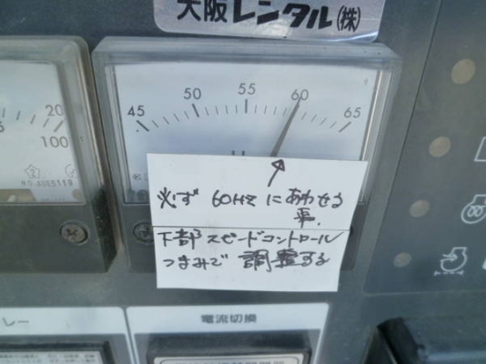 ขายเครื่องปั่นไฟมือสองสภาพดีจากญี่ปุ่น ยี่ห้อ AIRMAN  SDG60AS-3A6 ไม่เคยใช้งานในไทยราคาไม่แพง สนใจติดต่อสอบถามได้ค่ะ 087-3310254  เจี๊ยบค่ะ