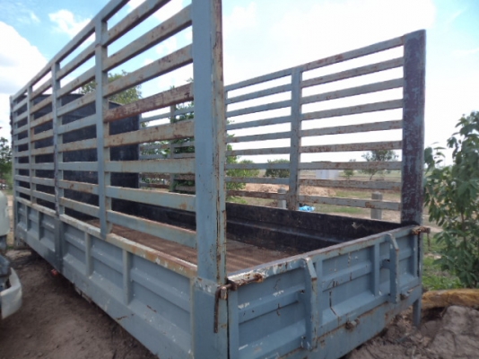 ขายกะบะ6ล้อ คอกสูงเหล็กทั้งลูก ราคาถูก