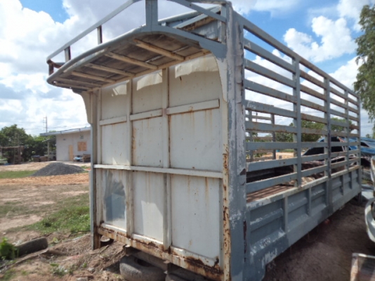 ขายกะบะ6ล้อ คอกสูงเหล็กทั้งลูก ราคาถูก