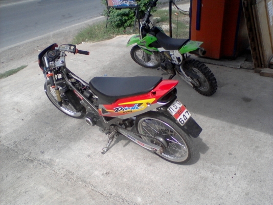 ขาย แดช เครื่องเดิม สภาพโอเคครับสตาร์ทติดง่ายพร้อมใช้งาน ,เล่มทะเบียนชุดโอนครบ