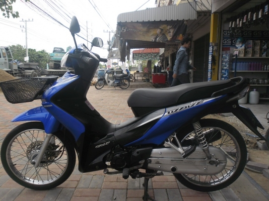 wave110iปี53รถบ้านเครื่องดีสีสวยภาษีไม่ขาดเอกสารครบ