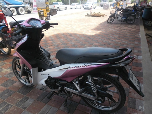 wave110iปี54รถบ้านมือเดียวเครื่องเดิมๆสีสวยล้อแม๊กภาษีไม่ขาด