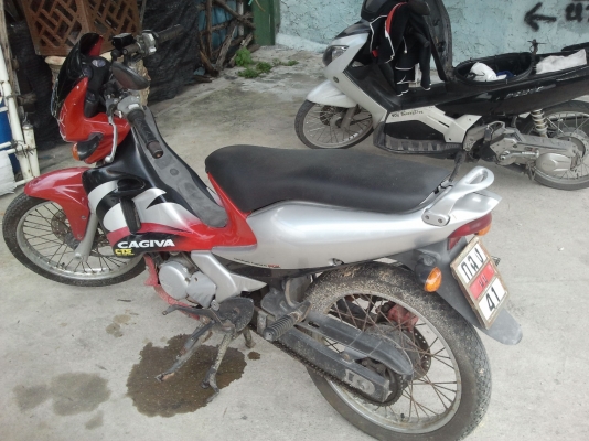 ขายด่วนมอเตอร์ไซcagivaรุ่นstella