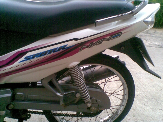 ขายถูก YAMAHA Spark NANO 110 CC สภาพเดิมๆเลย ปี 53 สีชมพูขาว ขายถูก YAMAHA Spark NANO 110 CC สภาพเดิมๆเลย ปี 53 สีชมพูขาว