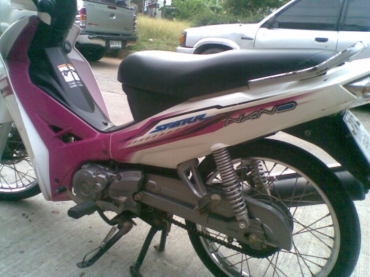 ขายถูก YAMAHA Spark NANO 110 CC สภาพเดิมๆเลย ปี 53 สีชมพูขาว ขายถูก YAMAHA Spark NANO 110 CC สภาพเดิมๆเลย ปี 53 สีชมพูขาว