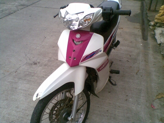ขายถูก YAMAHA Spark NANO 110 CC สภาพเดิมๆเลย ปี 53 สีชมพูขาว