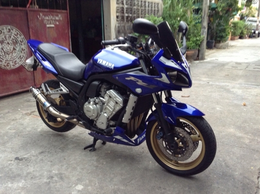 ลดกระหน่ำ ขาย(แลก-เทิร์น) fazer 1000.CC ปี2001ทะเบียนพร้อมโอน จัดไฟแนนได้ครับดาว80,000 เครื่องฟิิต240+ยังเหลือ ท่อแต่งโอเวอร์ลั่นทุ่ง ยางเต็มหน้าหลัง โซ่สเตอร์เต็ม สภาพพร้อมใช้ครับ