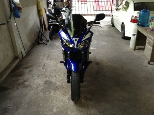 ลดกระหน่ำ ขาย(แลก-เทิร์น) fazer 1000.CC ปี2001ทะเบียนพร้อมโอน จัดไฟแนนได้ครับดาว80,000 เครื่องฟิิต240+ยังเหลือ ท่อแต่งโอเวอร์ลั่นทุ่ง ยางเต็มหน้าหลัง โซ่สเตอร์เต็ม สภาพพร้อมใช้ครับ