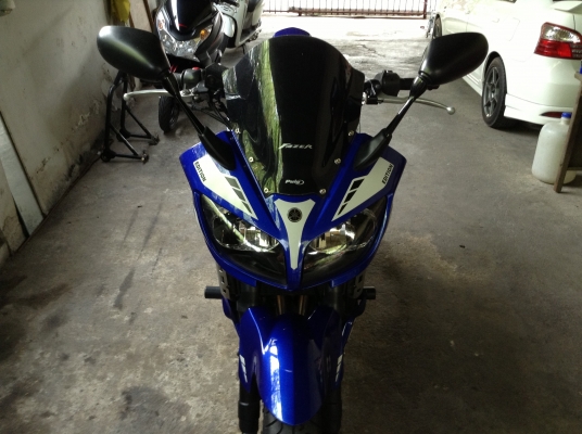 ลดกระหน่ำ ขาย(แลก-เทิร์น) fazer 1000.CC ปี2001ทะเบียนพร้อมโอน จัดไฟแนนได้ครับดาว80,000 เครื่องฟิิต240+ยังเหลือ ท่อแต่งโอเวอร์ลั่นทุ่ง ยางเต็มหน้าหลัง โซ่สเตอร์เต็ม สภาพพร้อมใช้ครับ