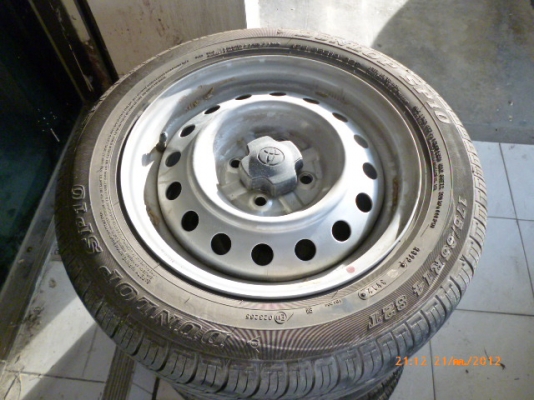 ขาย ล้อกะทะ toyota vios ปี 2012