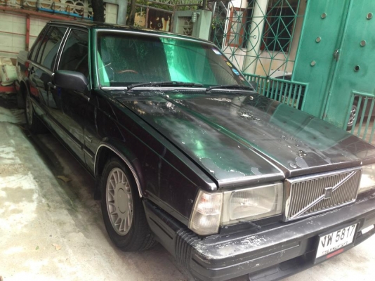 ขายหรือแลกรถตู้ VOLVO 760 gle เครื่อง1 j แก๊ส lpg ถังใหญ่ พวงมาลัยเพาเวอรเกียรออโต้