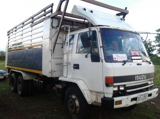 ***ขายแล้วครับขอบคุณ Truck2hand ขาย  ขาย 10ล้อ2เพลาดั๊ม ISUZU ROCKY 175 เครื่อง6BG1 175HP แห้งดี ไม่เยิ้ม เกียร์ดี ช่วงล่างใหญ่ เสื้อเพลาFUSO คัสซีสวย ไม่ผุไม่บวม สโลวพร้อม กระบะดั๊มข้างเรียบสภาพดีคอกเษตร หัวนอก สภาพสวยบางไม่ผุ ภายในดี คอนโซลครบ พร้อมใช้