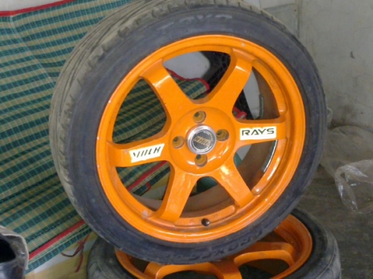 ขาย ล้อแม็ก พร้อมยาง มี 2 ล้อ