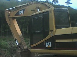 รถแบคโฮ CAT  320B    สนใจติดต่อ 081 - 6079515