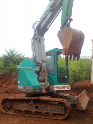 ขาย รถแบคโฮ KOMATSU PC 75UU1 พร้อมเทรเลอร์