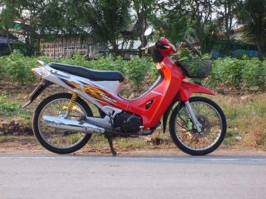 Honda wave 125 ปี 49 (red gray)
