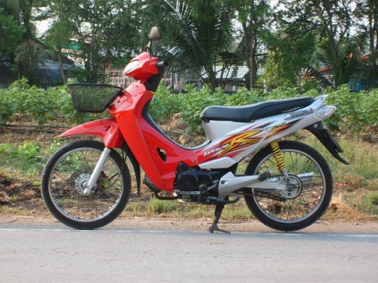 Honda wave 125 ปี 49 (red gray)