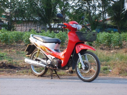 Honda wave 125 ปี 49 (red gray)