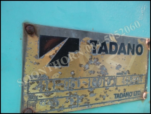 ขายด่วน เครน TADANO 3 ตัน รุ่นใหม่ 8 เหลี่ยม 3 ปอก 2 ชัก พร้อมใช้งาน อุปกรณ์ครบ ราคาสุดคุ้ม ขายด่วน เครน TADANO 3 ตัน รุ่นใหม่ 8 เหลี่ยม 3 ปอก 2 ชัก พร้อมใช้งาน อุปกรณ์ครบ ราคาสุดคุ้ม