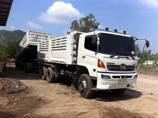 ขาย HINO MECA 380 hp แม่ลูก 3เพลา 3มิตร 3250000