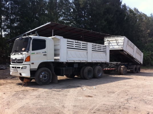 ขาย HINO MECA 380 hp แม่ลูก 3เพลา 3มิตร 3250000