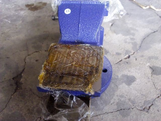 ปากกาจับชิ้นงาน 4 นิ้ว LACROC ของ อเมริกา มีปากจับงานท่อกลมและแบน ของใหม่อย่างทน