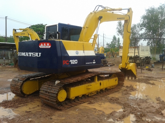 ขาย PC 120-5 คอนโทรลสั้น บูม อาร์ม รุ่นพิเศษยาว แอร์พร้อม ช่วงล่างเต็ม