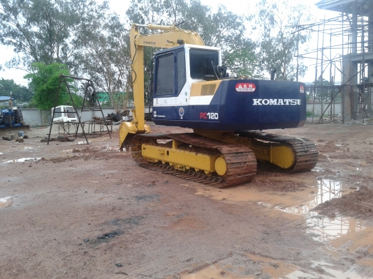 ขาย PC 120-5 คอนโทรลสั้น บูม อาร์ม รุ่นพิเศษยาว แอร์พร้อม ช่วงล่างเต็ม