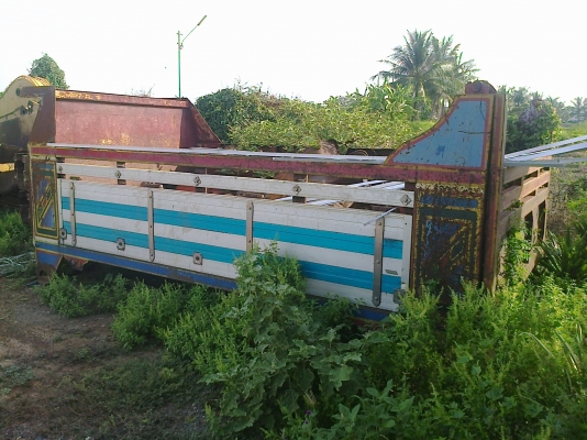 กระบะัดั้มมีเนียมสวยๆกระบอกยกนอก(จรวด)ของดี ยิงหน้ายาว4.20ม.