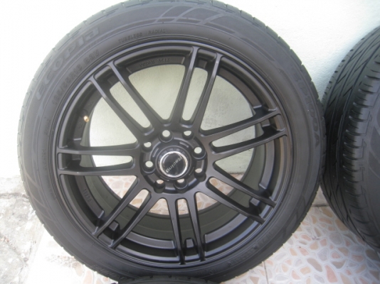 ขายล้อแม็ก W work work emotion 16"x7" et40 4รู100/114.3 +ยางปี 10  (081-3747940)