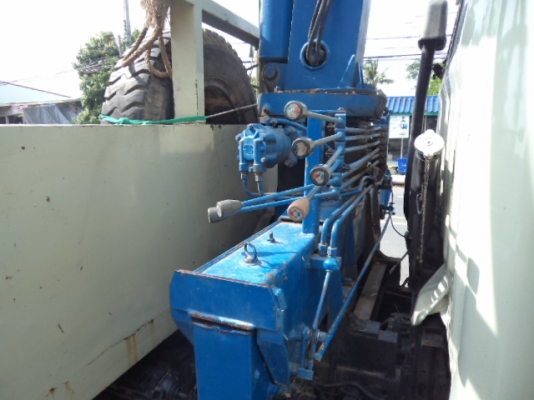 ขายรถ6ล้อฮีโน่FD-ช่วงยาว ติดเครน3.5ตัน เครื่องHO7C เพาเวอร์