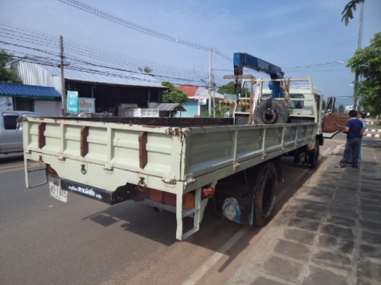 ขายรถ6ล้อฮีโน่FD-ช่วงยาว ติดเครน3.5ตัน เครื่องHO7C เพาเวอร์