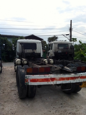 ขาย 10 ล้อ ฟูโซ่ FN215 หัว/คัชชี เพลาเดียว ใช้แก้สเอ็นจีวี