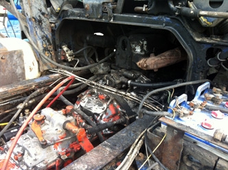 ขาย 10 ล้อ ฟูโซ่ FN215 หัว/คัชชี เพลาเดียว ใช้แก้สเอ็นจีวี