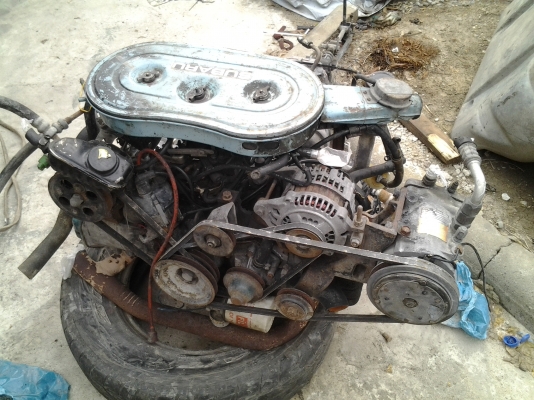 ขายเครื่อง SUBARU ขับหน้า เกีนร์ธรรมดา แถมเพราหน้าจานดิส ไม่มีเลข 10,000 บาท