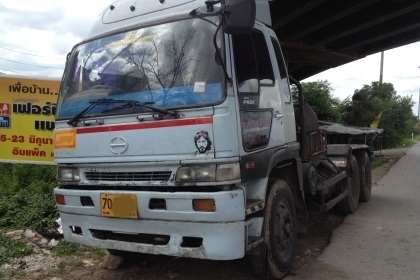 ขายหัวลาก HINO FM2K เครื่องK13D 260แรงรถพร้อมใช้งาน ทะเบียนไม่ขาด