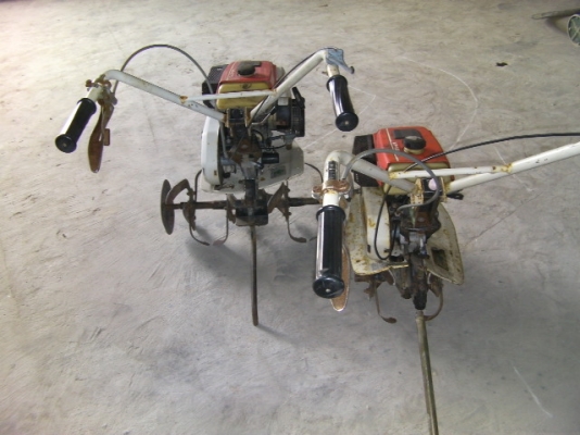 เครื่องพรวนดิน มิซูบิชิ แบบเดินตามรุ่นmm220ราคา5,000และรุ่น270ราคา7,500