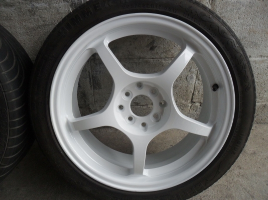 ล้อแม็ 17นิ้ว 4รู100/114 สวยๆ 1 คู่ พร้อมยาง ล้อแม็ 17นิ้ว 4รู100/114 สวยๆ 1 คู่ พร้อมยาง