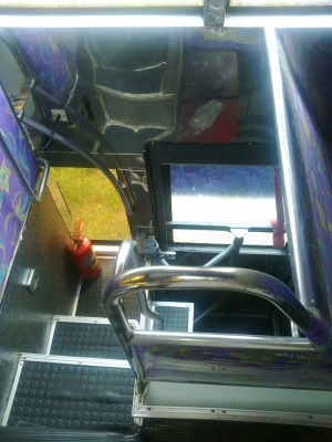 ขายด่วนรถทัวร์ 8 ล้อ 2 ชั้น HINO ช่วงล่างเขาควาย ตัวถังเชิดชัย