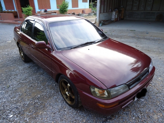 ขายคับ Toyota corolla AE  สภาพดี  แก๊ส lpg ลงเล่มแล้ว