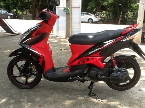 MIO125GTXตัวท็อปแม็กแท้ศูนย์รถปี2012วิ่ง4XXXโลสภาพกริ้บๆ