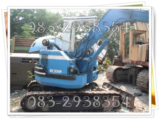 ขายแบคโฮ  SK50UR