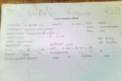 หกล้อKM 310(  6สูบ เครื่อง90แรง )รถพร้อมใช้งานเอกสารทะเบียนพร้อม